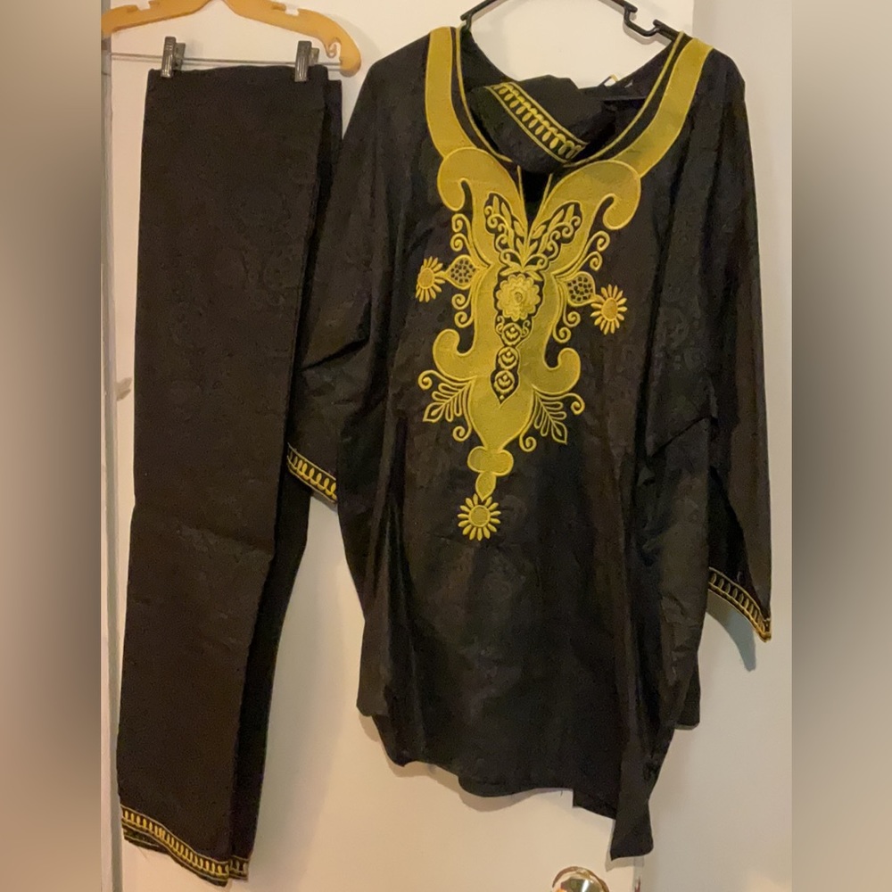 African 3Pc Pant Set